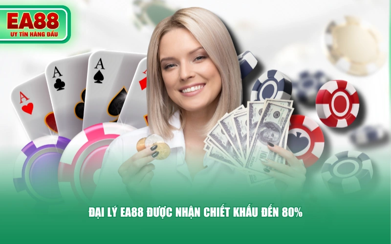 Đại lý EA88 được nhận chiết khấu đến 80%