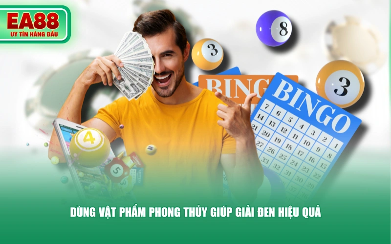 Dùng vật phẩm phong thủy giúp giải đen hiệu quả