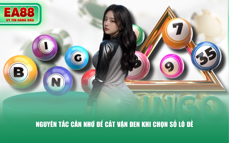 Nguyên tắc cần nhớ để cắt vận đen khi chọn số lô đề