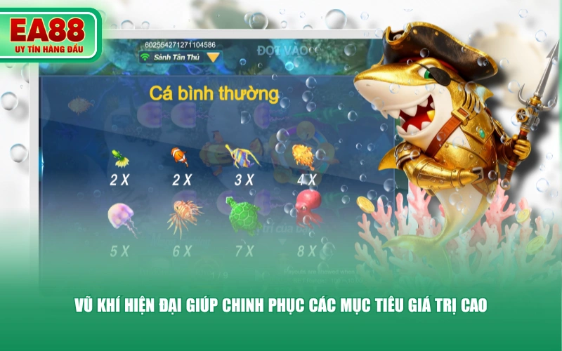 Vũ khí hiện đại giúp chinh phục các mục tiêu giá trị cao